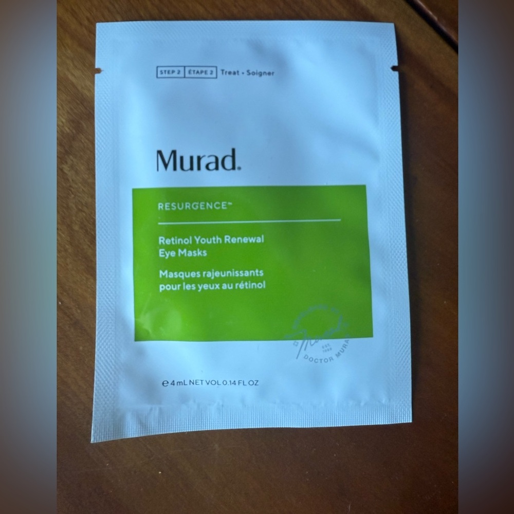 💙 4/$20 Murad RESURGENCE Retinol Youth Renewal Eye Masks